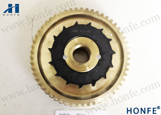 Pièces de rechange globeuses de métier à tisser de tissage de la roue de ver 912510114 pour Sulzer P7100