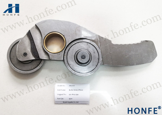 Pièces de rechange en acier de métier à tisser de tissage du levier 911809592 de rouleau pour des machines de Sulzer P7100