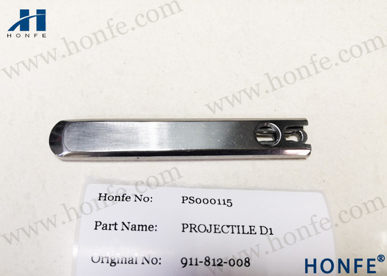 Pièces de rechange de métier à tisser de tissage de la projectile D1 911812208/911812008 pour la machine de Sulzer