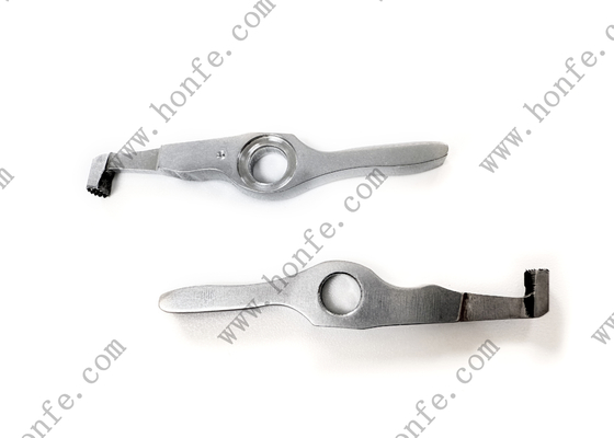 Pince inférieure avec lamage 911319363 D1 1.5*3 Moletage diamant Sulzer Pièces de rechange pour métier à tisser