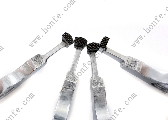 Pince inférieure avec lamage 911319363 D1 1.5*3 Moletage diamant Sulzer Pièces de rechange pour métier à tisser