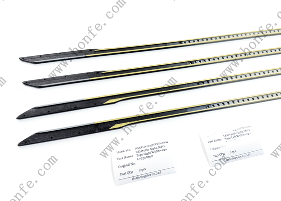 Alpha MFG bande droite LEH71DA Quelque part Alpha GFG largeur = 220 L = 2508 mm