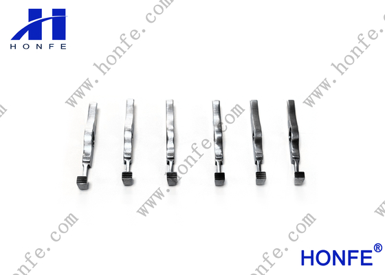 Pince supérieure et inférieure 911319778/325 911319777/324 D2 3×3.7 Pièces de rechange pour métier à tisser à projectile rainuré