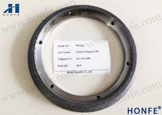 Doublure d'embrayage 911305475/911105382 pièces de rechange de métier à tisser de projectile pour Sulzer