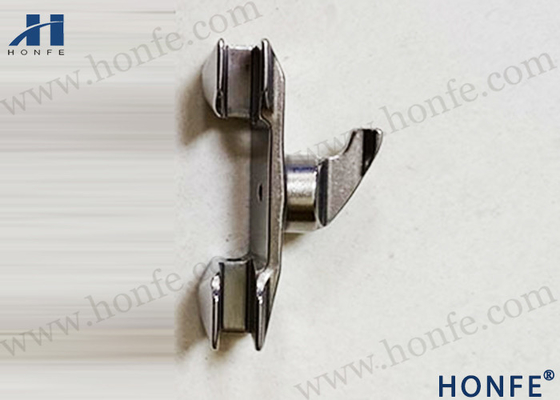 Chaussure de cueillette en argent pour métier à tisser à projectiles Sulzer pièces détachées de métier à tisser sans nez PU D1 17.5