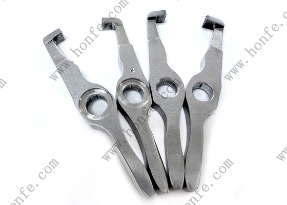 Pince inférieure avec lamage 911319363 D1 1.5*3 Moletage diamant Sulzer Pièces de rechange pour métier à tisser